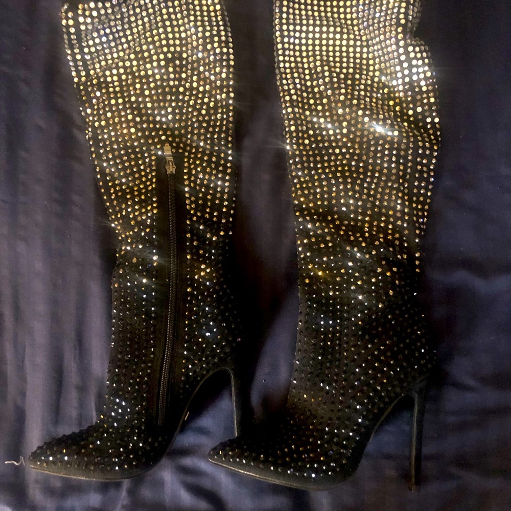 Lauren Lorraine Rhinestone boots size 6